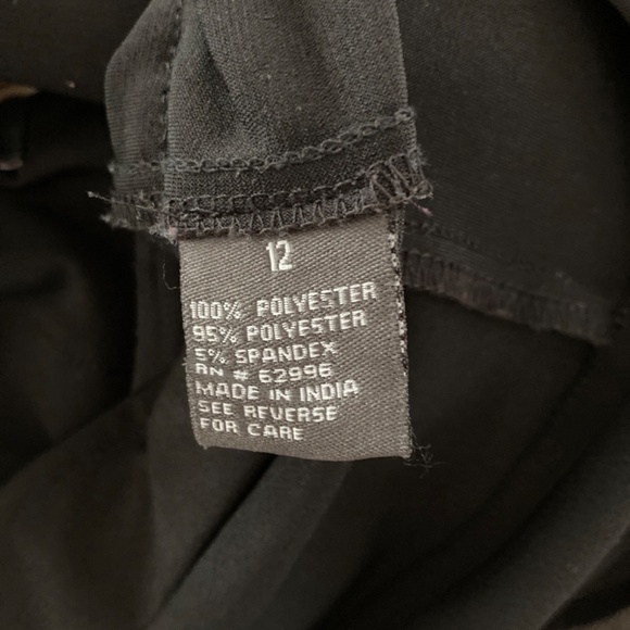 Dressbarn Date Night Lace Black Sleeveless Dress - Picture 6 of 6